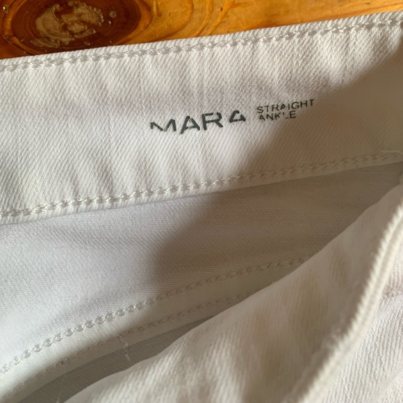 White straight ankle Jeans - Picture 7 of 8